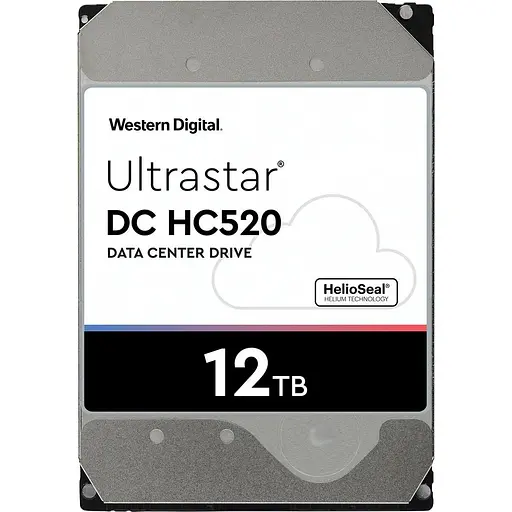 Жесткий диск 3.5" WD Ultrastar DC HC520 (He12) 12TB SATA 256MB (HUH721212ALE604/0F30146) [141086] - фото 2