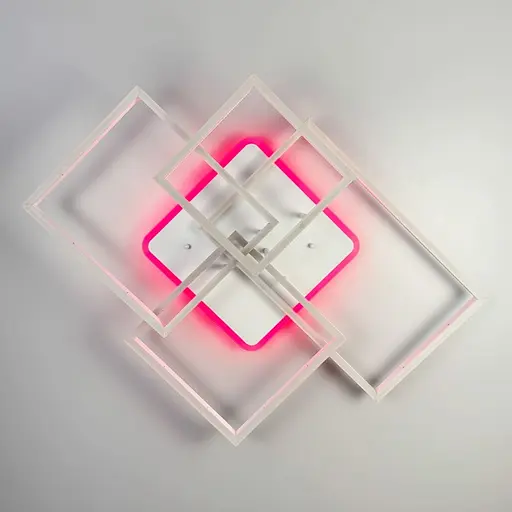 Світлодіодна люстра Venida у білому корпусі 80х70 см | Арт. A9040/4 RGB WT | Line F - фото 5