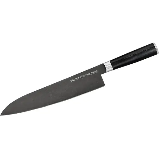 Ніж кухонний Шеф 240 мм Samura MO-V Stonewash (SM-0087B)