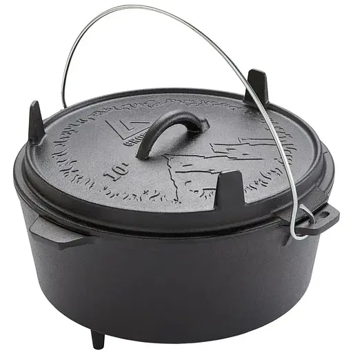 Котел с крышкой Groenberg Askja Pot Black 33 см 10 л (DAS303245)