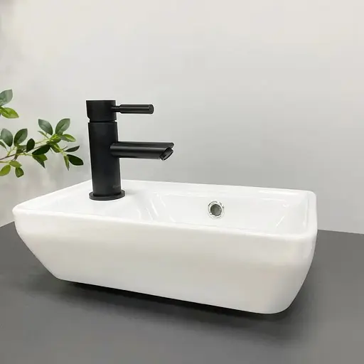 Умивальник VBI Jesi R white підвісний VBI-015613, Білий - фото 1