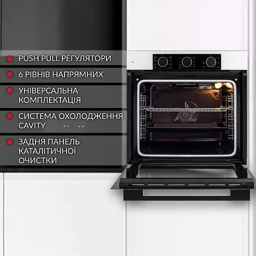 Духовой шкаф электрический Weilor FPO6F8WT - фото 3