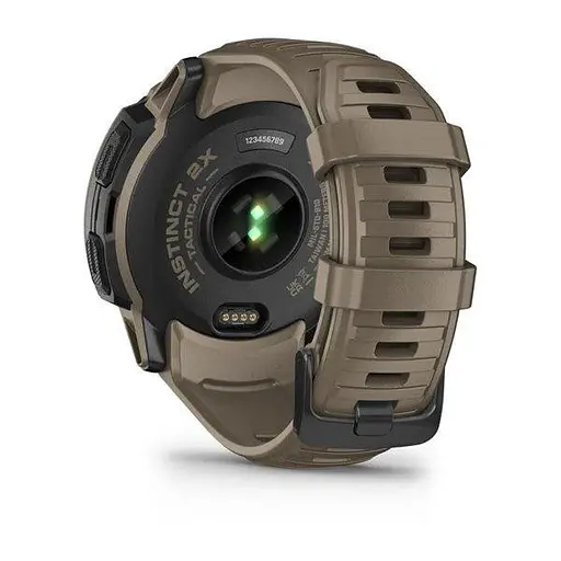 Смарт-годинник Garmin Instinct 2X Solar-Tactical Edition Coyote Tan (010-02805-12/02) - фото 9