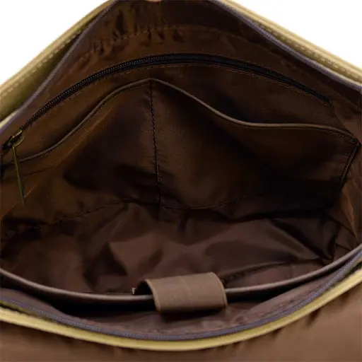 Чоловіча шкіряна сумка через плече TARWA 30х32х7.5 см sum0025763 - фото 6