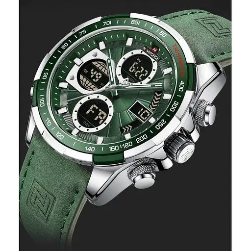 Часы мужские наручные Naviforce Fly ArmyGreen - фото 3