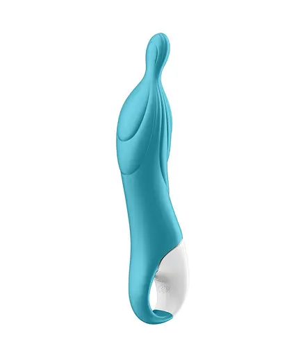 Вібратор Satisfyer A-Mazing 2 21.7 см бірюзовий - фото 3