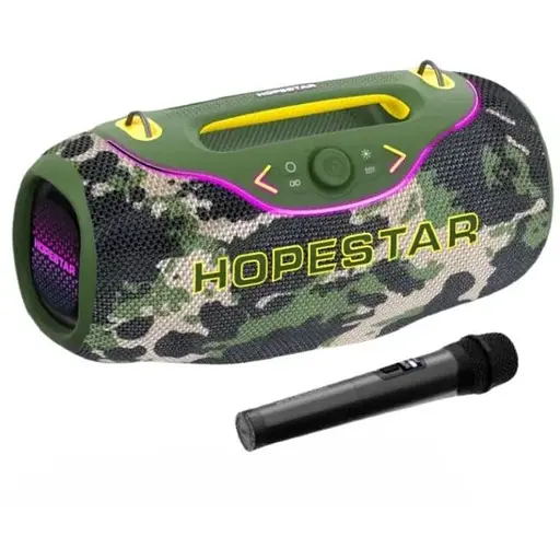 Портативная Bluetooth-колонка Hopestar A6 Club Армейский зеленый