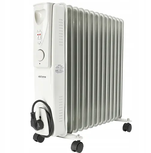 Оливний нагрівач радіатор Volteno 2500 Вт 13 Ребер Польща VO2820 - фото 4
