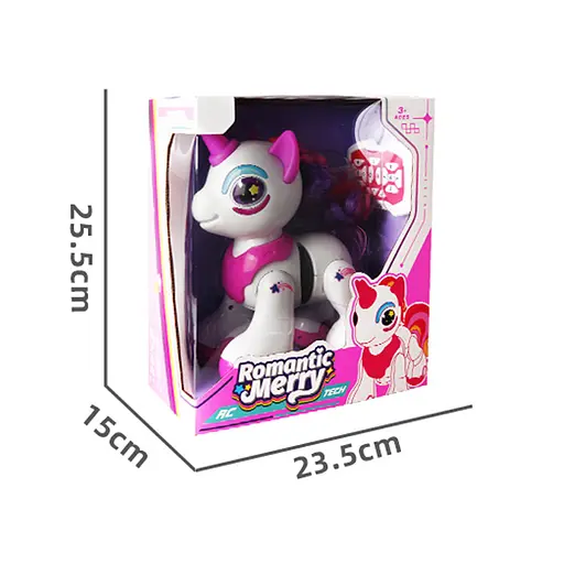 Єдиноріг інтерактивний 25 см, музика, сенсор, 8008 - фото 2