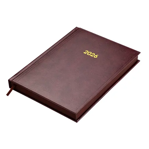 Ежедневник недатированный Buromax Base Miradur A5 бордовый (BM.2108-13) - фото 2