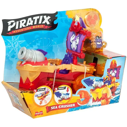 Игровой набор Piratix S Пиратский корабль Морской громовержец (PPXSP114IN20)