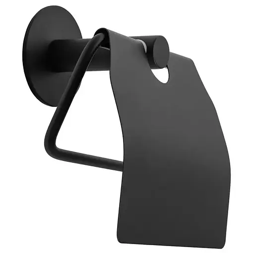 Тримач для туалетного паперу Rea 322219A black REA-77057 Чорний матовий - фото 4