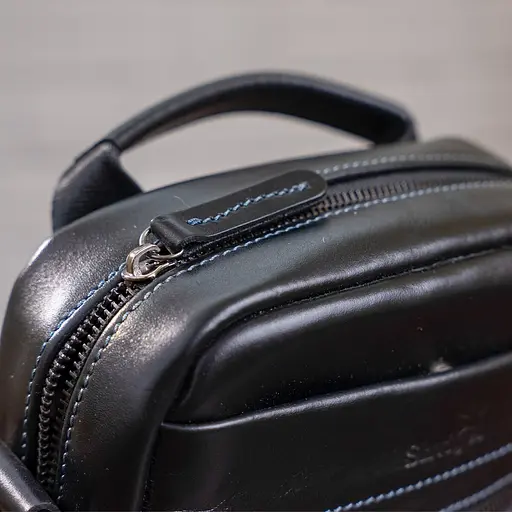 Сумка кожаная мужская SHVIGEL 18х21х7,5 см sum0012507 - фото 7