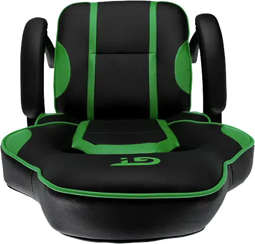 Геймерское кресло GT Racer черное с зеленым (X-2749-1 Black/Green) - фото 14