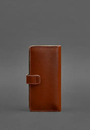 Шкіряне портмоне 7.0 світло-коричневе - фото 6