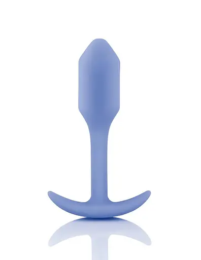 Анальна пробка B-Vibe Snug Plug 18.6 см (фіолетовий) - фото 2