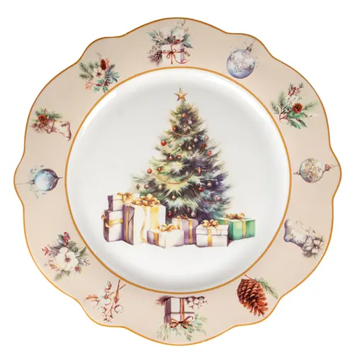 Тарілка Lefard Tender Christmas 27 см (985-213)