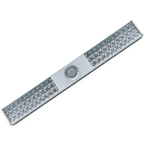 Світлодіодний світильник-нічник 9w алюмінієвий з датчиком руху 60см., 66led, 220v - фото 1