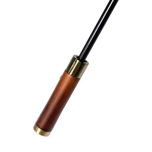 Парасоля-тростина Yiwu HP-23-6B складна напівавтомат 124 см чорна - фото 8