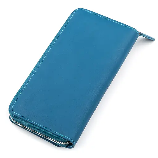 Жіночий шкіряний гаманець (B202) Boston 9х19.5х3.5 см acs0015666 - фото 2