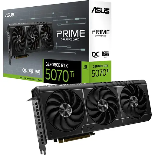 Відеокарта Asus Prime GeForce RTX 5070 Ti 16GB OC Edition (PRIME-RTX5070TI-O16G) EU [125177]