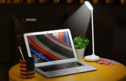 Акумуляторна настільна Led лампа Remax RL-E190 Dawn підставка Білий - фото 6