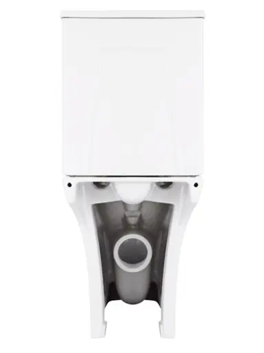 Напольный унитаз Qtap Presto Quadro Rimless с сиденьем Slim Duroplast/ Soft-close/ Quick Release QT24221215AW - фото 6