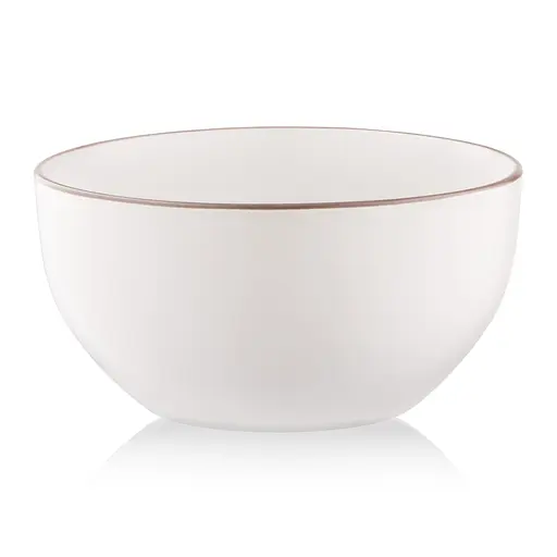 Салатник Ardesto Asti 670 мл 14.2 см білий (AR1414AW) - фото 4