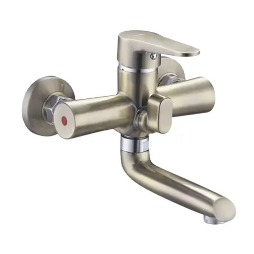 Смеситель для ванны Zerix PUD3 146 ZX2921 Satin - фото 1