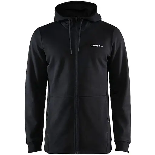 Кофта Craft Icon Zip Hood Man S Чорна (1068-1909277 S 999000)