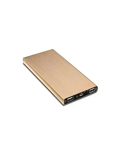 УМБ павербанк Power Bank 20000 mAh с фонариком LVR 018 Gold (17691) - фото 4