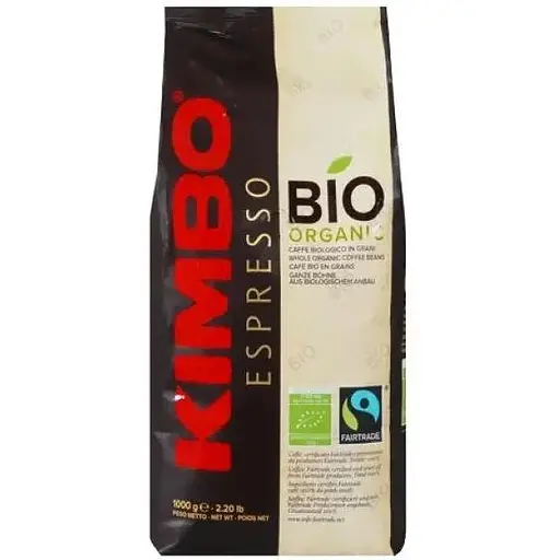 Кава в зернах Kimbo Flo Bio Organic 1 кг - фото 1