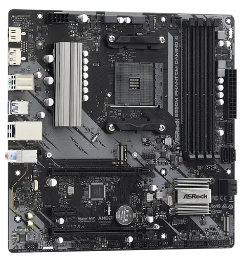 Материнська плата ASRock B550M Phantom Gaming 4 Socket AM4 (B550M PHANTOM GAMING 4) - фото 2