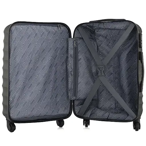 Чемодан Semi Line 24" M Black (T5634-2) - фото 2