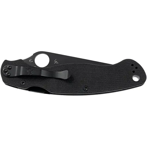 Нож Spyderco Military 2 Black Blade - фото 4