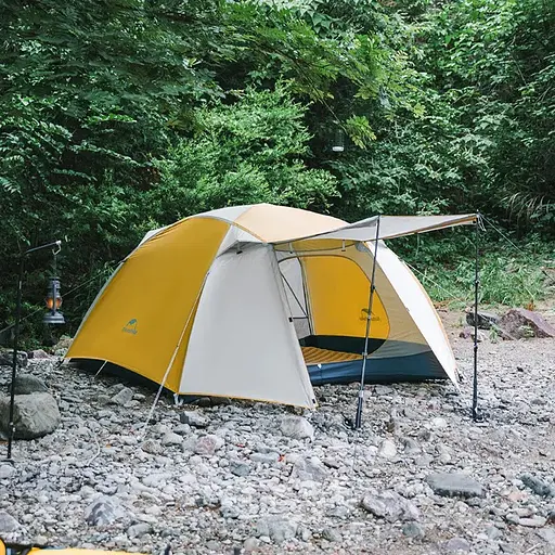 Намет Naturehike CNK2300ZP024, 210 x 270 x 115 см Жовтий (1047-6976023923685) - фото 2