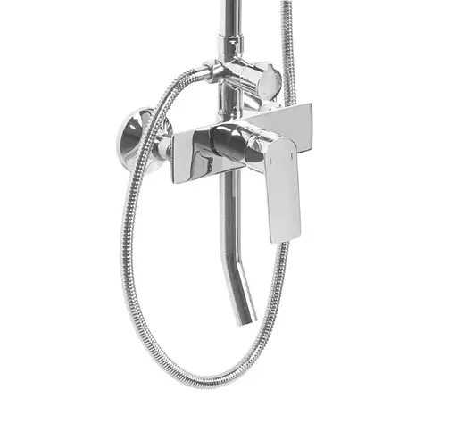 Душова система Rea Maximus хром з виливом REA-P2411, Хром - фото 2