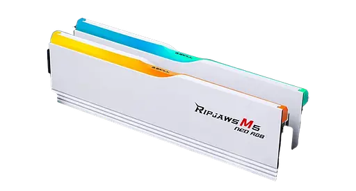 Оперативная память G.Skill 32GB (2x16GB) DDR5 6000MHz Ripjaws M5 Neo RGB White (F5-6000J3636F16GX2-RM5NRW) - фото 3