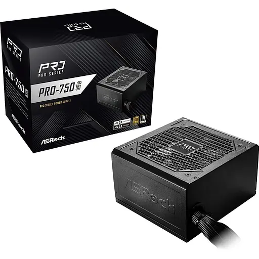 Блок живлення AsRock PRO PRO-750G 750W 80+ Gold (PRO-750G) - фото 6