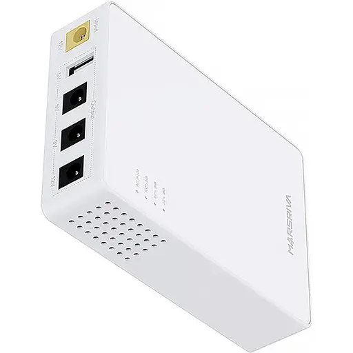 ИБП Marsriva DC UPS для роутеров KP3 3xDC+USB OUT 5V/9V/12V, 2А/18W, 10000mAh (37Wh) Li-ion - фото 3