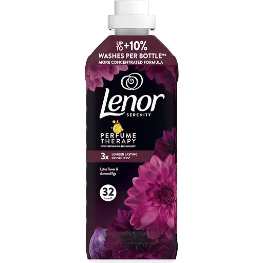 Кондиціонер для білизни Lenor Perfume Therapy Lotus Flower & Diamond figs Квітка лотоса 675 мл - фото 2
