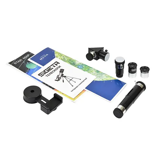 Телескоп SIGETA Volans II 70/400 AZ с адаптером для смартфона (65344) - фото 10