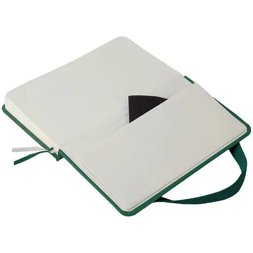 Книга записна Axent Partner в клітинку 95x195 мм 96 аркушів зелений ліс (8301-61-A) - фото 4