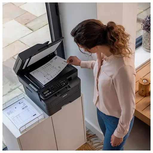 Brother МФУ laser mono A4 Brother MFC-L2802DW 32 ppm Fax ADF Duplex PCL USB Wi-Fi - фото 5