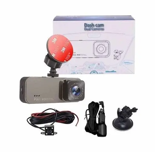 Автомобильный видеорегистратор DVR T701G+ (2 камеры) Full HD - фото 7