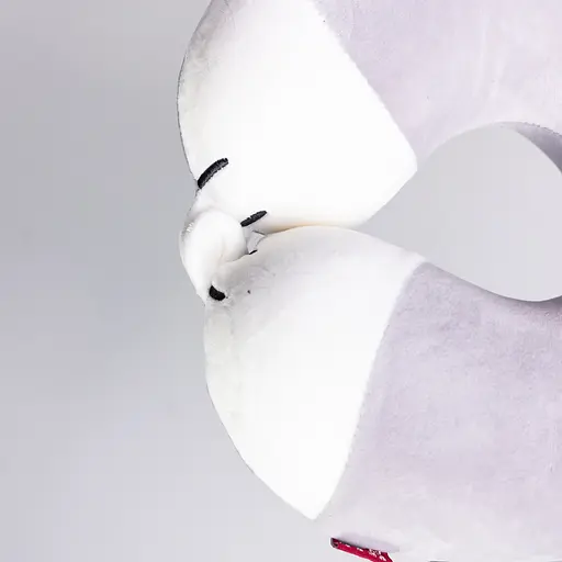 Подушка для шиї Kitty U-подібна сірий HP-56-11G - фото 4