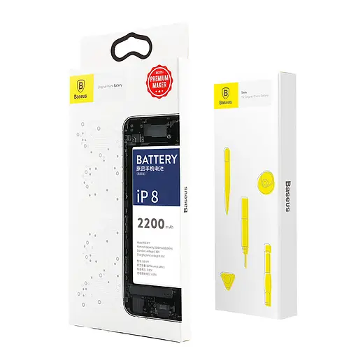 Акумулятор посилений Baseus для iPhone 8 батарея підвищеної ємності 2200mAh - фото 3