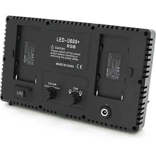 Прожектор Прожектор Voltronic RGB YT37277 600LED для фото и видео 210x125 мм Box - фото 2