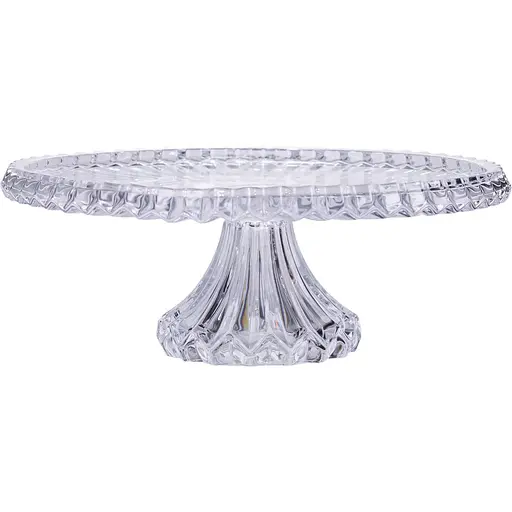 Тортовщица на ножке Nordic из хрустального стекла 32 см прозрачная Yiwu HP-19-138L - фото 3