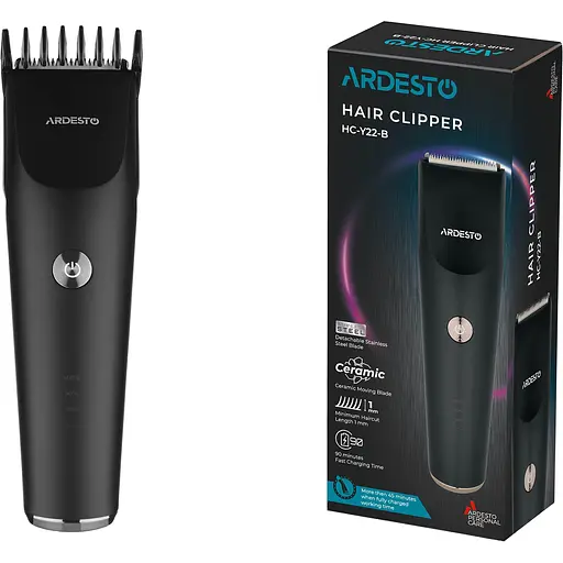 Машинка для стрижки Ardesto HC-Y22-B Black [150962] - фото 9